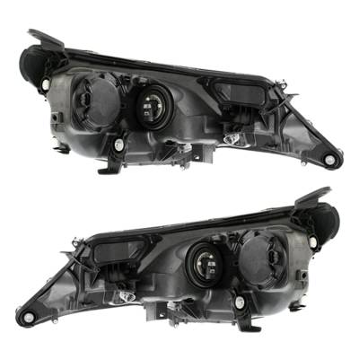 Rareelectrical - New Pair Of Halogen Headlight Compatible With Toyota Rav4 2013-2015 By Part Number 81110-0R042 - Image 2