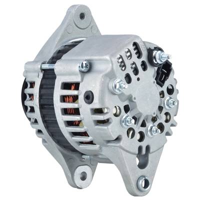 Rareelectrical - New 12V 45 Amp Alternator Compatible With Isuzu 4Jd1 2.5L C240 2.4L Diesel Industrial Hyster H45xm - Image 2