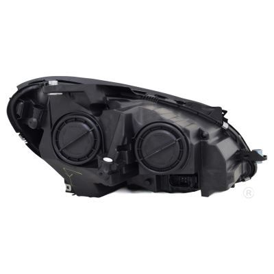 Rareelectrical - New Left Side Headlights Compatible With Mercedes-Benz C350 Base Coupe 2012 2013 2014 2015 By Part - Image 2