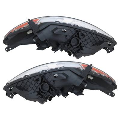 Rareelectrical - New Pair Of Headlights Compatible With Mazda 5 Gt 2012 2013 2014 2015 2016 2017 By Part Numbers - Image 4