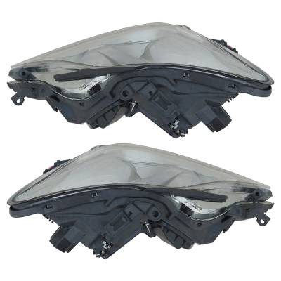 Rareelectrical - New Pair Headlights Compatible With Lexus Is350 C F Sport Convertible 2 Door 3.5L 2014 2015 By Part - Image 5