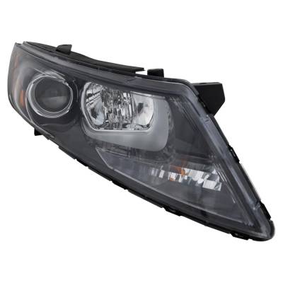 Rareelectrical - New Right Halogen Headlight Compatible With Kia Optima Ex Luxury Sedan 2.4L 2013 By Part Number - Image 3