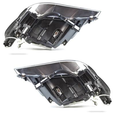 Rareelectrical - New Pair Of Headlights Compatible With Bmw 530Xi Wagon 545I Sedan M5 Sedan 530I Sedan 530Xi Sedan - Image 6