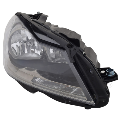 Rareelectrical - New Right Side Headlights Compatible With Mercedes-Benz C250 Base Coupe 2012 2013 2014 2015 By Part - Image 3