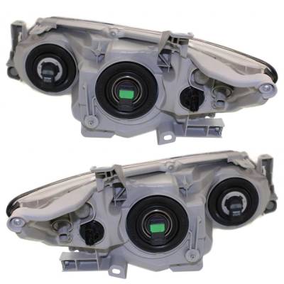 Rareelectrical - New Pair Of Halogen Headlights Compatible With Toyota Camry Se Sedan 4 Door 3.5L 2012 2013 2014 By - Image 2