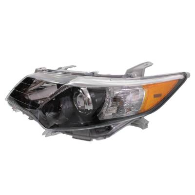 Rareelectrical - New Left Halogen Headlight Compatible With Toyota Camry Se Sedan 4 Door 3.5L 2012 2013 2014 By Part - Image 3
