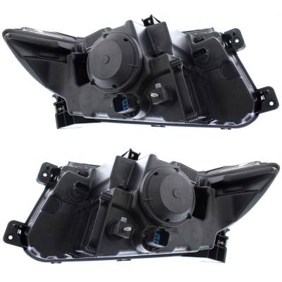 Rareelectrical - New Pair Of Headlights Compatible With Ford Edge Limited Se Sel Sport Utility 2011-2014 By Part - Image 2