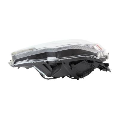 Rareelectrical - New Left Side Headlights Compatible With Mitsubishi Lancer Evolution Mr 2009 2010 2011 2012 2013 - Image 4