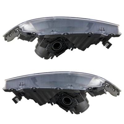 Rareelectrical - New Pair Of Hid Headlights Compatible With Honda Odyssey Lx Ex Mini Van 2014 2015 2016 2017 By Part - Image 8