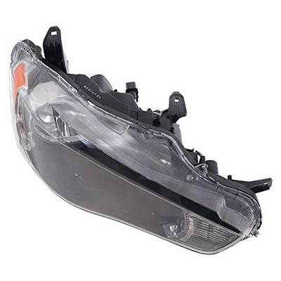 Rareelectrical - Right Passenger Halogen Headlight Compatible With 2010 2011 2012 2013 Mitsubishi Outlander Es Se Ls - Image 5