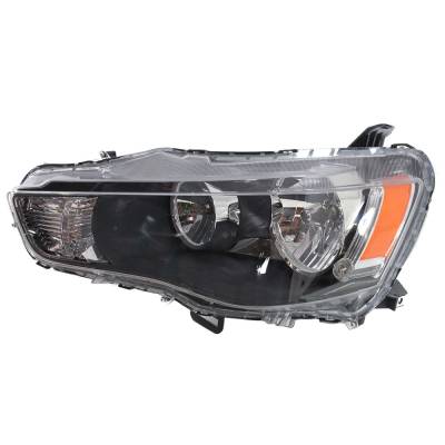 Rareelectrical - New Left Side Headlights Compatible With Mitsubishi Outlander Es 2010 2011 2012 2013 By Part Numbers - Image 1