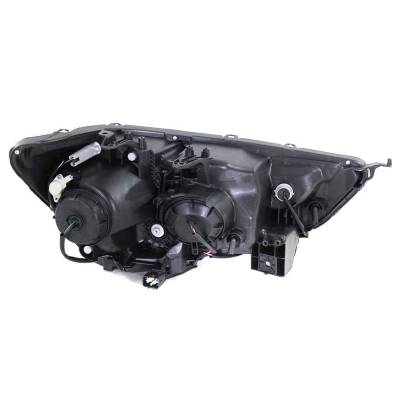 Rareelectrical - New Left Side Headlights Compatible With Mitsubishi Outlander Sport Es 2011 2012 2013 2014 2015 2016 - Image 2