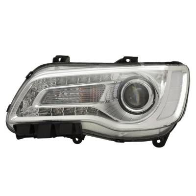 New Left Halogen Headlight Compatible With Chrysler 300 Hemi Sedan 4 Door 2018 2019 2020 2021 2022