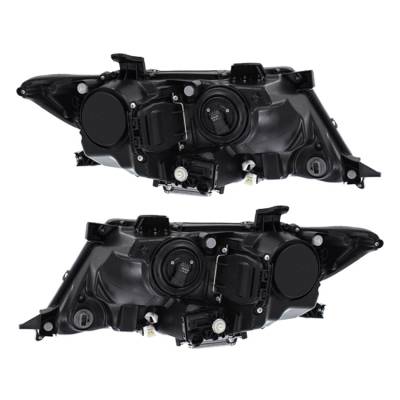 Rareelectrical - New Pair Of Hid Headlight Compatible With Toyota Venza Le Sport 2009-2012 By Part Number 81110-0T010 - Image 2
