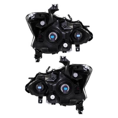 Rareelectrical - New Pair Of Halogen Headlight Compatible With Nissan Altima Sl Sv S Sedan 2013-2015 By Part Number - Image 2