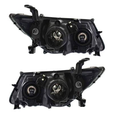 Rareelectrical - New Pair Of Hid Headlight Compatible With Honda Odyssey Mini Passenger Van 2011-2013 By Part Number - Image 2