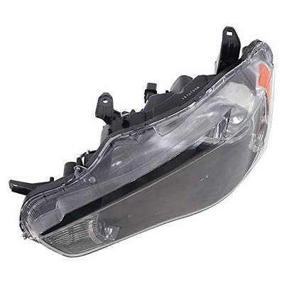 Rareelectrical - New Left Side Headlights Compatible With Mitsubishi Outlander Gt 2010 2011 2012 2013 By Part Numbers - Image 5