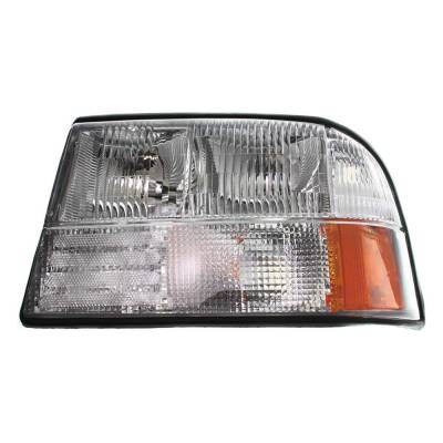 Rareelectrical - New Left Headlight Compatible With Gmc Sonoma Sle Sls Sl Extended Standard Cab Pickup 2000 2001 By - Image 1