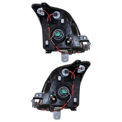 Rareelectrical - New Pair Of Headlight Compatible With Nissan Sentra Sl Sedan 2010-2012 By Part Number 26010-Zt50a - Image 2