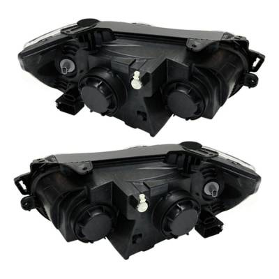 Rareelectrical - New Pair Of Halogen Headlight Compatible With Chevrolet Sonic Ls Hatchback 2012-2016 By Part Number - Image 2