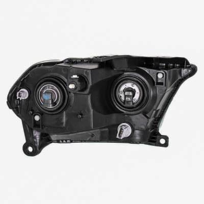Rareelectrical - Headlight Assembly Left Driver Side Compatible With 2011-2013 Dodge Durango Sport Utility Halogen - Image 2