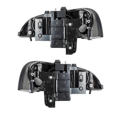 Rareelectrical - New Pair Of Headlights Compatible With Buick Park Avenue Base Sedan 4 Door 3.8L 1997 1998 1999 2000 - Image 2