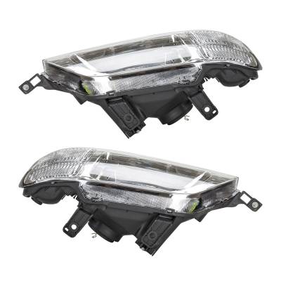 Rareelectrical - New Pair Of Headlights Compatible With Honda Cr-V Lx Sport Utility 2.0L 1997 1998 1999 2000 2001 By - Image 4