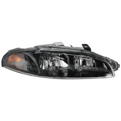 Headlight Compatible With 1997-1999 Mitsubishi Eclipse 2.0L I4 Right Passenger Side 210Hp Replaces