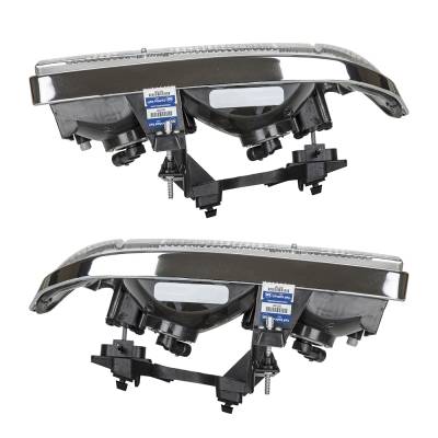 Rareelectrical - New Pair Of Headlights Compatible With Chevrolet S10 Zr2 Standard Cab 1998 1999 By Part Numbers - Image 4