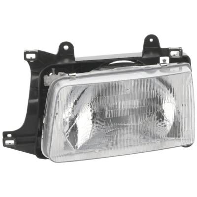 Headlight Compatible With 1993-1998 Toyota T100 2.7L 3.4L I4 Left Driver Side 190Hp Replaces