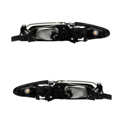 Rareelectrical - New Pair Of Headlights Compatible With Pontiac Grand Prix Gtp Coupe 1997 1998 1999 2000 2001 2002 - Image 2