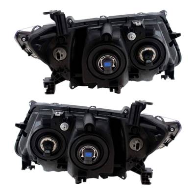 Rareelectrical - New Pair Of Halogen Headlight Compatible With Honda Odyssey Mini Passenger Van 2011-2013 By Part - Image 2