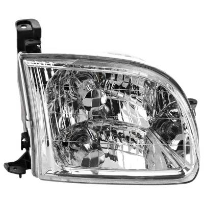 Headlight Compatible With 2000-2004 Toyota Tundra 3.4L 4.7L V6 Right Passenger Side 245Hp Replaces