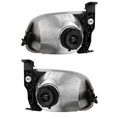 Rareelectrical - New Pair Of Headlights Compatible With Toyota Tundra Sr5 Standard Pickup 2000 2001 2002 2003 2004 By - Image 2
