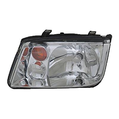 New Left Headlight Compatible With Volkswagen Jetta Wolfsburg Edition Sedan Wagon 2002 2003 2004