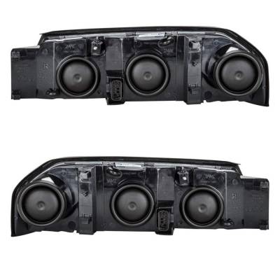 Rareelectrical - New Pair Of Headlights Compatible With Chevrolet Impala Police Sedan 3.8L 2004 2005 By Part Number - Image 2