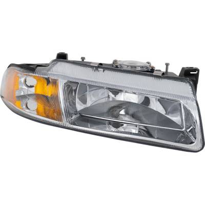 Rareelectrical - Headlight Compatible With 1995-2000 Chrysler Plymouth Cirrus Stratus Bree Right Passenger Side Dodge - Image 2