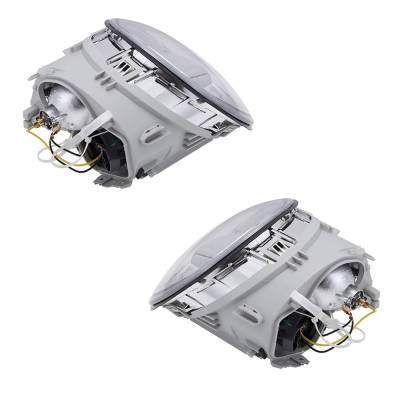 Rareelectrical - New Pair Of Headlights Compatible With Volkswagen Beetle Gls Hatchback 2-Door 1.8L 1.9L 2.0L - Image 5