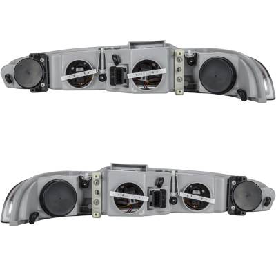 Rareelectrical - New Pair Of Headlights Compatible With Oldsmobile Intrigue Base Gl Gls Gx Sedan 3.5L 3.8L 1998 1999 - Image 2