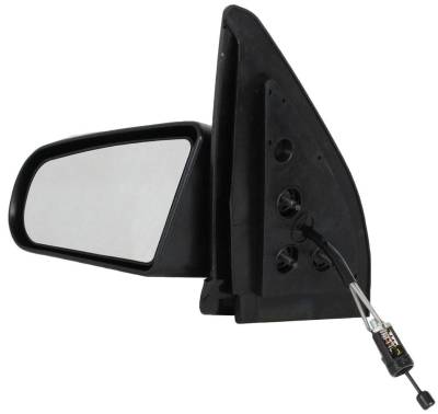 Rareelectrical - New Lh Door Mirror Fits Saturn 91-95 Sl Sl1 Sl2 Manual Remote Gm1320142 21096099 Gm1320142 955-394 - Image 1