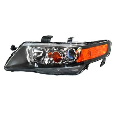 New Left Hid Headlights Compatible With Acura Tsx Base Sedan 4 Door 2.4L 2006 2007 2008 By Part