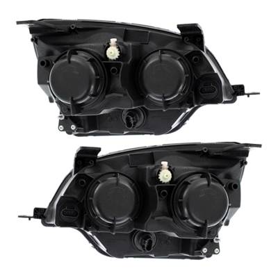 Rareelectrical - New Pair Of Headlight Compatible With Saturn Vue Red Line Sport 2008-2009 By Part Number 20888201 - Image 2