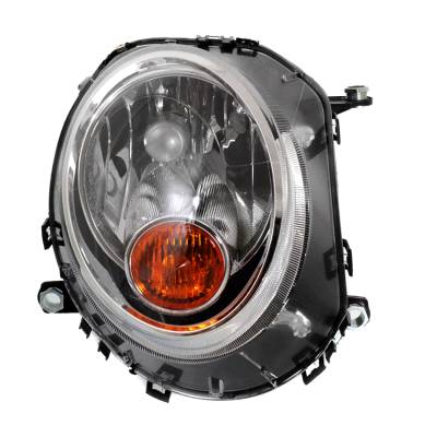 New Right Side Halogen Headlight Compatible With Mini Cooper Convertible 2009-2015 By Part Number