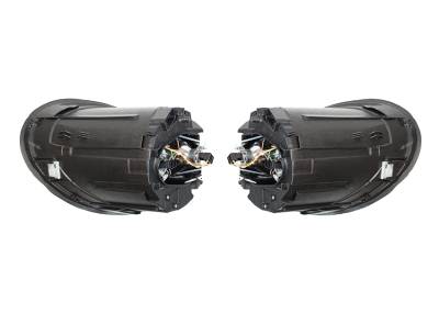 Rareelectrical - New Pair Headlight Compatible With Volkswagen Beetle 2006-2010 1C0-941-030-N Vw2519109 Vw2518109 1C0 - Image 2