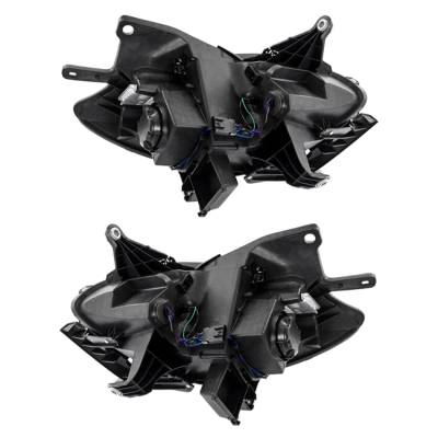 Rareelectrical - New Pair Of Hid Headlight Compatible With Buick Enclave Cxl Sport 2008-2012 By Part Number 19351935 - Image 2