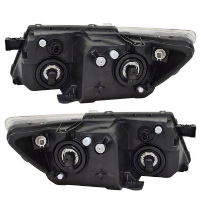 Rareelectrical - New Pair Of Headlights Compatible With Dodge Journey Crossroad 2014 2015 2016 2017 2018 2019 2020 By - Image 2
