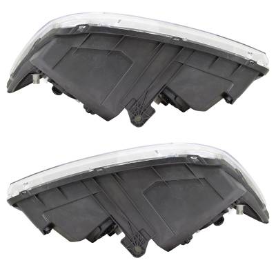 Rareelectrical - New Pair Of Headlights Compatible With Dodge Journey Crossroad 2014 2015 2016 2017 2018 2019 2020 By - Image 4