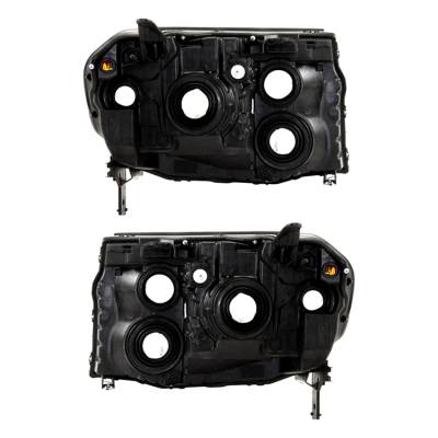 Rareelectrical - New Pair Of Headlight Compatible With Honda Pilot Touring Sport 2009-2011 By Part Number - Image 2