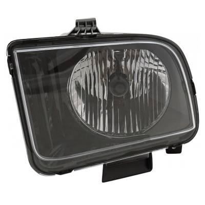 New Left Halogen Headlight Compatible With Ford Mustang Base Convertible 2 Door 4.0L 2005 2006 By