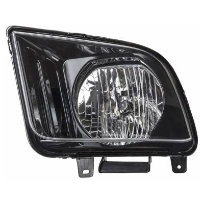 Rareelectrical - New Left Halogen Headlight Compatible With Ford Mustang Bullitt Coupe 2007 2008 2009 By Part Number - Image 1